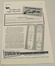 1945 Print Ad Sturgeon Bay Shipbuilding Custom Design &amp; Build Sturgeon B... - £11.69 GBP