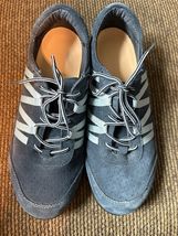 Barefoot Freedom By Drew Bliss Blue Suede Womens Shoes size 9 Med - $24.99