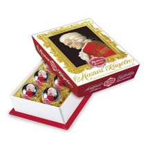 Reber Mozart marzipan balls in DARK chocolate 120g GIFT BOX FREE SHIPPING - £12.37 GBP
