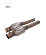 MERCEDES R231 SL-CLASS MIDDLE PASSENGER DRIVER EXHAUST RESONATOR PAIR M2... - $247.49