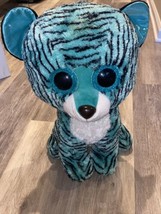 TY BEANIE BOOS - TESS the 16&quot; TIGER with MINT TAG (LARGE) - JUSTICE EXCL... - £10.02 GBP