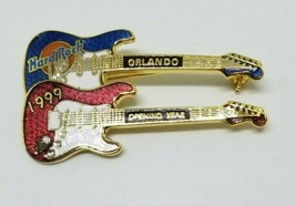 ORLANDO Florida 1999 OPENING YEAR Guitar Hard Rock Cafe Enamel HRC Lapel... - £10.17 GBP