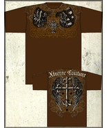 Xtreme Couture by Affliction King Winged Cross Shield Mens T-Shirt UFC B... - £22.82 GBP