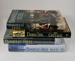 4 Danielle Steel HC Romance Novels: Spy, Cottage, Matters Of The Heart, Blue - £10.21 GBP