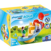 Playmobil 1.2.3 Aqua Water Slide - £23.69 GBP