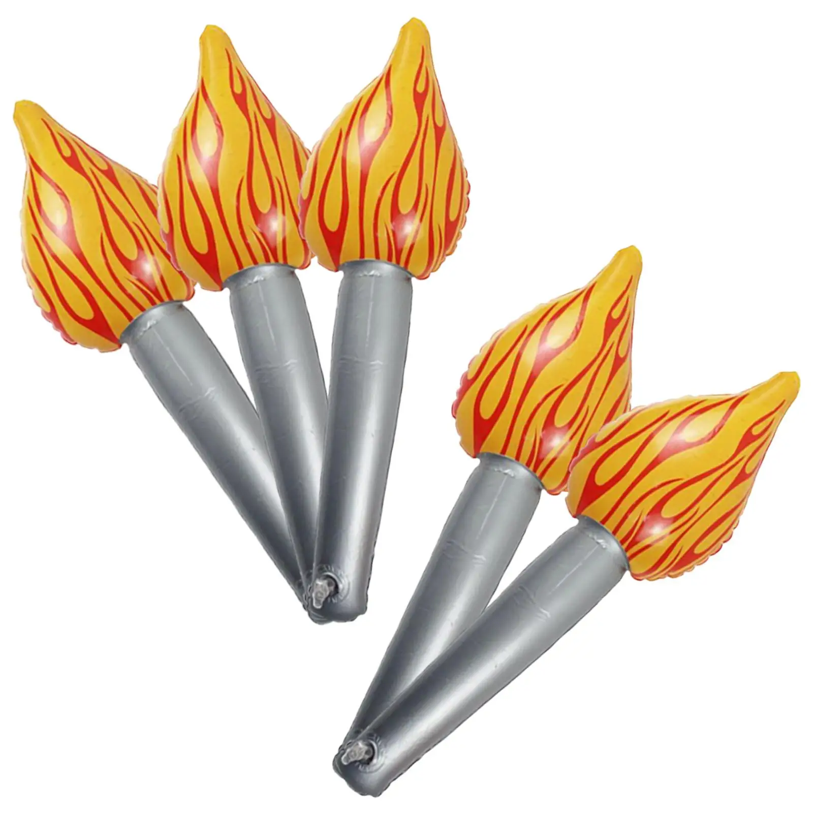 5pcs inflatable flame toy 15inch fun torch balloon pvc balloons for party thumb200