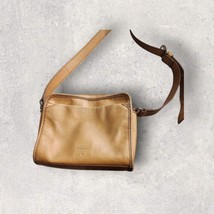 Fossil Light Brown Tan Camel Bag Purse Sm Messenger Travel Trip Crossbod... - $37.37