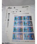 C3i Magazine Nr10 - (5) Sheets Insert Cards - $363.56 MXN