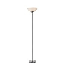 Adesso 5120-22 Metropolis 300W Torchiere, Floor Lamp, Chrome Finish - $133.99