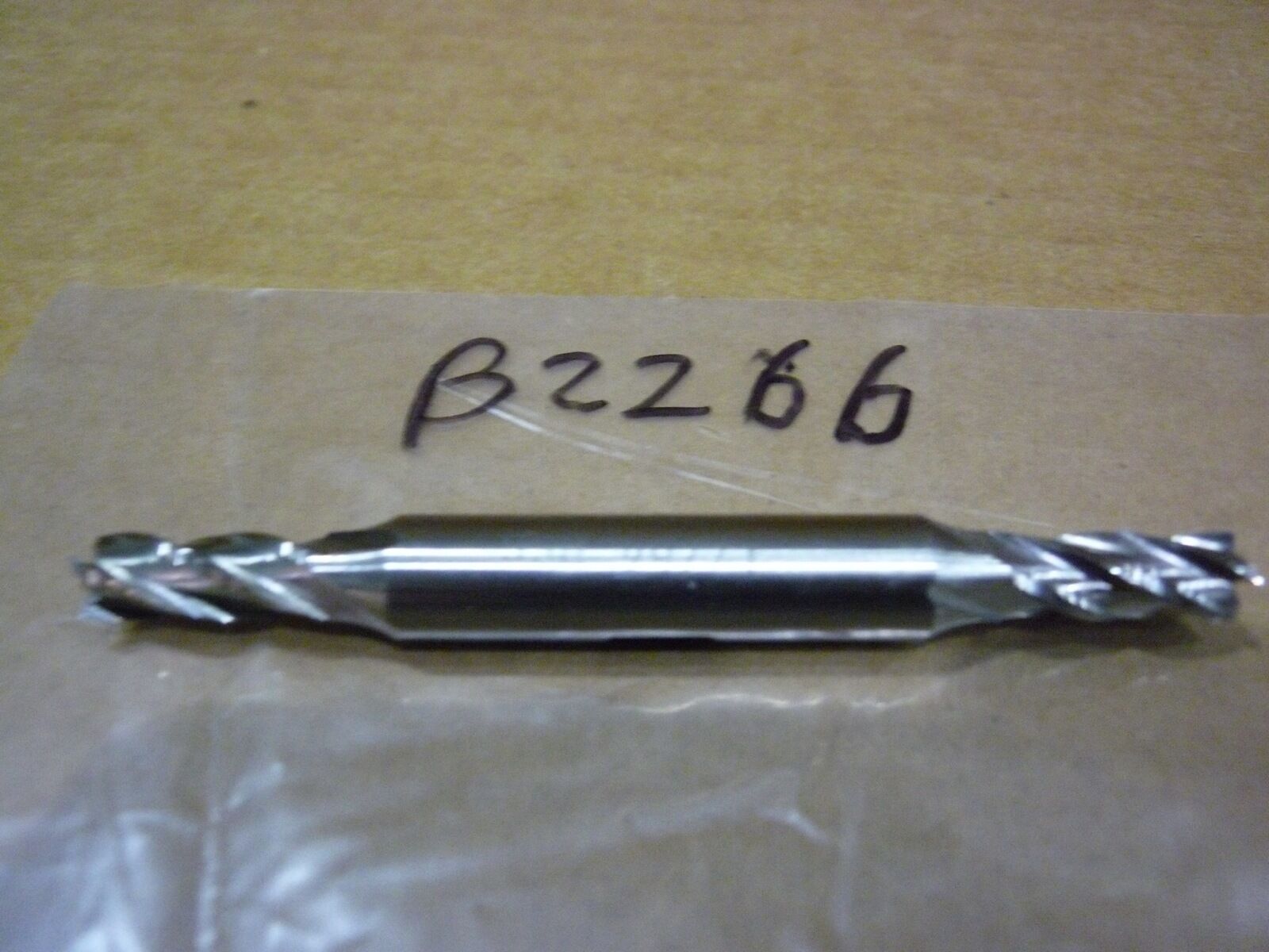17/64&quot; DIA. 3 3/8&quot; Long Double Sided End Mill - $44.00