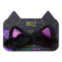 NIB Colourpop x Disney Hocus Pocus 2 Give Him Fur Black Cat Ear Clips - $4.99