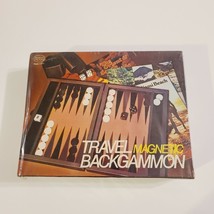 Vintage Factory Sealed Reiss Travel Backgammon Game Magnetic 1976 - £40.96 GBP