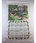 Vintage Linen 1923 Calendar Cloth Towel Reproduced 1978 Hickory Farms - $20.26 CAD