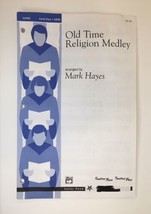 Old Time Religion Medley Sheet Music Mark Hayes Alfred Publishing 1995 - £5.59 GBP