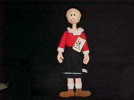 19&quot; Popeye Olive Oly Plush Doll With Tags By Presents 1987 Very Nice - £79.61 GBP