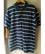 Paul &amp; Shark Yachting Polo Shirt Men’s XL  Navy Blue with White Gray Str... - $28.85