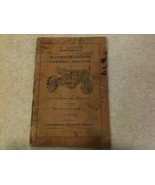1928 IH Farmall instruction book for the Regular tractor - €38,38 EUR