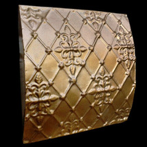 Italian Renaissance Kitchen Backsplash wall sculpture plaque Tile Bronze... - $19.79