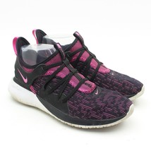 NIKE Flex Contact 3 Womens Black n Pink Running Shoes Size 7 AQ7488-002 - £15.78 GBP