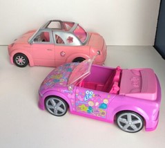 Vintage 2000&#39;s Polly Pocket Vehicle Lot-Limo, Convertible, Jeep, Helicop... - £31.26 GBP