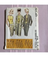 Vintage 1960’s McCall&#39;s 5746 Ladies&#39; Pencil Skirt Jacket sewing Pattern ... - $10.16