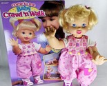 1998 - 16” Come To Me Baby Crawl N Walk Doll Partially Works Toy Biz - $31.99