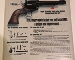 Ruger Blackhawk Vintage Print Ad Advertisement Sturm Ruger And Company pa12 - £5.44 GBP