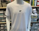 YONEX Men&#39;s Badminton T-Shirts Sports Apparel Top White [105/US:M] NWT 2... - $25.90