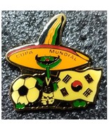 World cup 1986 Pique SOUTH KOREA Flag Pin - $20.44 CAD