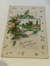 Antique Postcard vtg post greeting card Howard Roberts 1915 Iowa IA Kansas KS - £13.38 GBP
