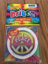 Britez Lite Up Stickers Peace Ships N 24h - $9.78