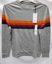 Men's Size Small Long Sleeve Striped Lyndale T-Shirt - Goodfellow & Co image 2