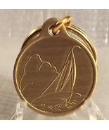 Sailing Sail Boat Sailboat Bronze Key Chain Wind Adjust Sails Keychain F... - €8,30 EUR