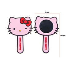 Hello Kitty Mini Handheld Mirror - Makeup Mirror - Compact Portable - *PINK* - £4.32 GBP