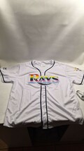 Tampa Bay Rays Jersey Pride Baseball Promotional Match Up LGBTQ Size XL - €14,57 EUR