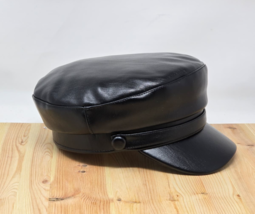 Unisex Pu Fiddle Sailors, Captain, Fiddler, Skippers, Breton Caps - Huge... - $25.38