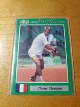 1991 NetPro Tour Stars Thierry Champion #95 rare tennis pro trading card love - £0.79 GBP