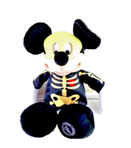 Disney Store Mickey Mouse Halloween Skeleton Costume Plush 14&quot; - £9.16 GBP