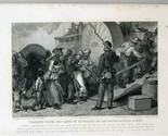 Fleeing From The Land Of Bondage 1887 Engraving My Story of War Livermore - £22.13 GBP