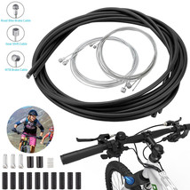 Bike Bicycle Complete Front &amp; Rear Wire Gear Brake Cable Set for Mountain Bikes - £19.65 GBP