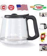 12-Cup Glass Carafe with Convenient Cup Marking – Ideal for Coffee Lovers - $55.93 CAD