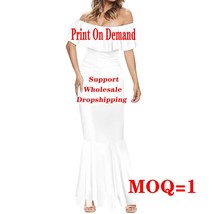 HYCOOL 7xl Puletasi Samoan White Dress For Big Women Polynesian Dress Women  Sle - £154.55 GBP