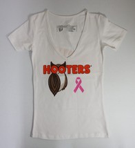 HOOTERS GIRLS X-SMALL UNIFORM TANK TOP  Breast Cancer XS - Defect Mark - £27.45 GBP