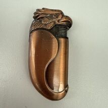 Vintage Eagle Copper Finish Butane Refillable Lighter - $18.81