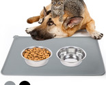 Silicone Pet Feeding Mat Non Slip Pet Food Placemat For Dog Cat Bowls 48... - £14.14 GBP