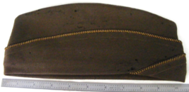 Vintage WW2 Wool Army Officer Garrison Cap   b - €16,87 EUR