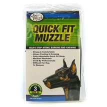 Four Paws Quick Fit Muzzle Size 3 - Fits 6&quot; Snout - £36.85 GBP