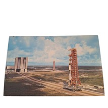 Postcard John F Kennedy Space Center NASA Apollo 4 Florida Chrome Unposted - £5.35 GBP