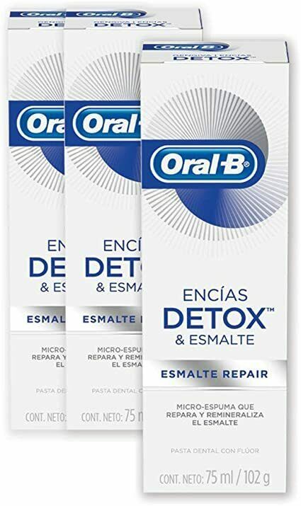 Oral B Detox Enamel Repair Toothpaste With Fluoride 75 ml~Quality Deeper Clean - $18.48