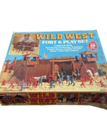 Vintage Wild West Fort &amp; Play Set  USA Toy Street - - €59,51 EUR